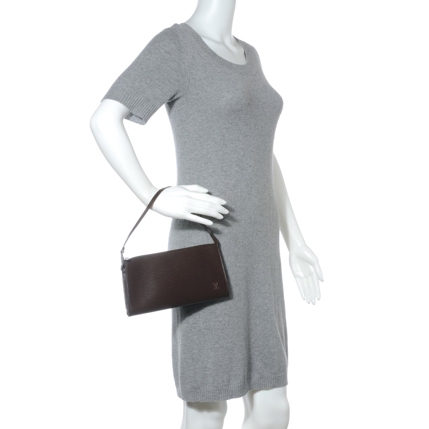 Epi Pochette Accessories 24 Moka