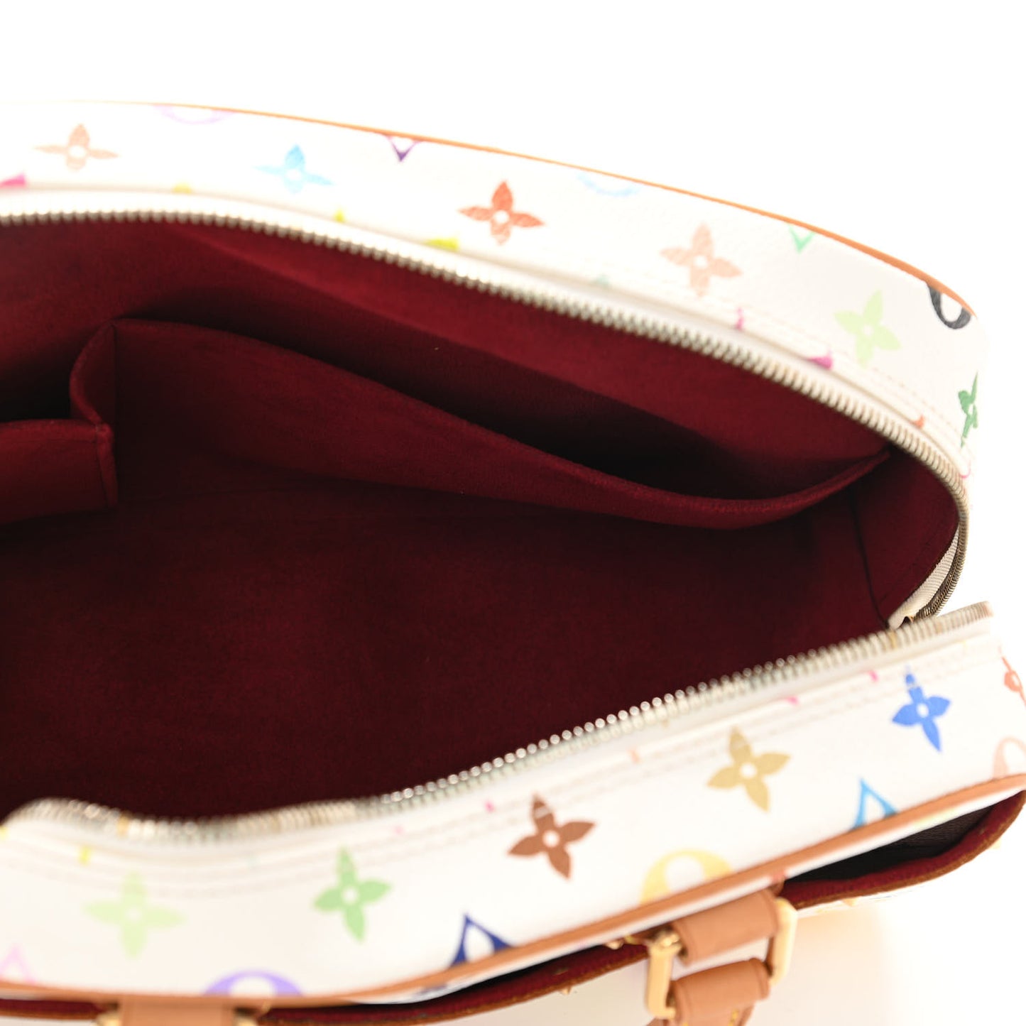 Monogram Multicolor Trouville White