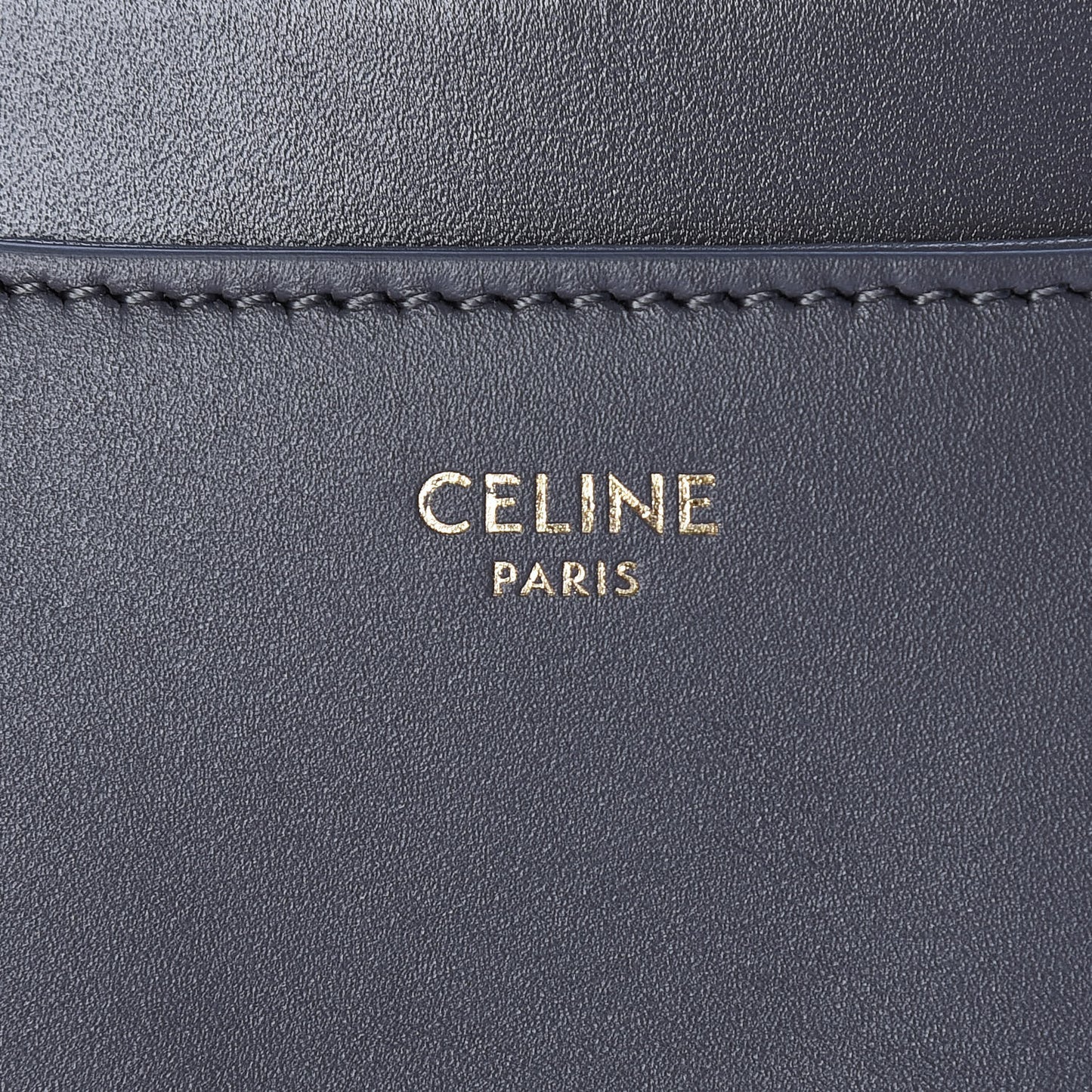 Satinated Calfskin Besace Small 16 Grey