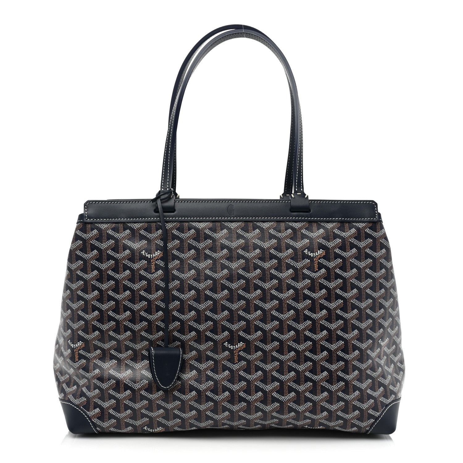 Goyard Goyardine Bellechasse PM Navy 1 of 9