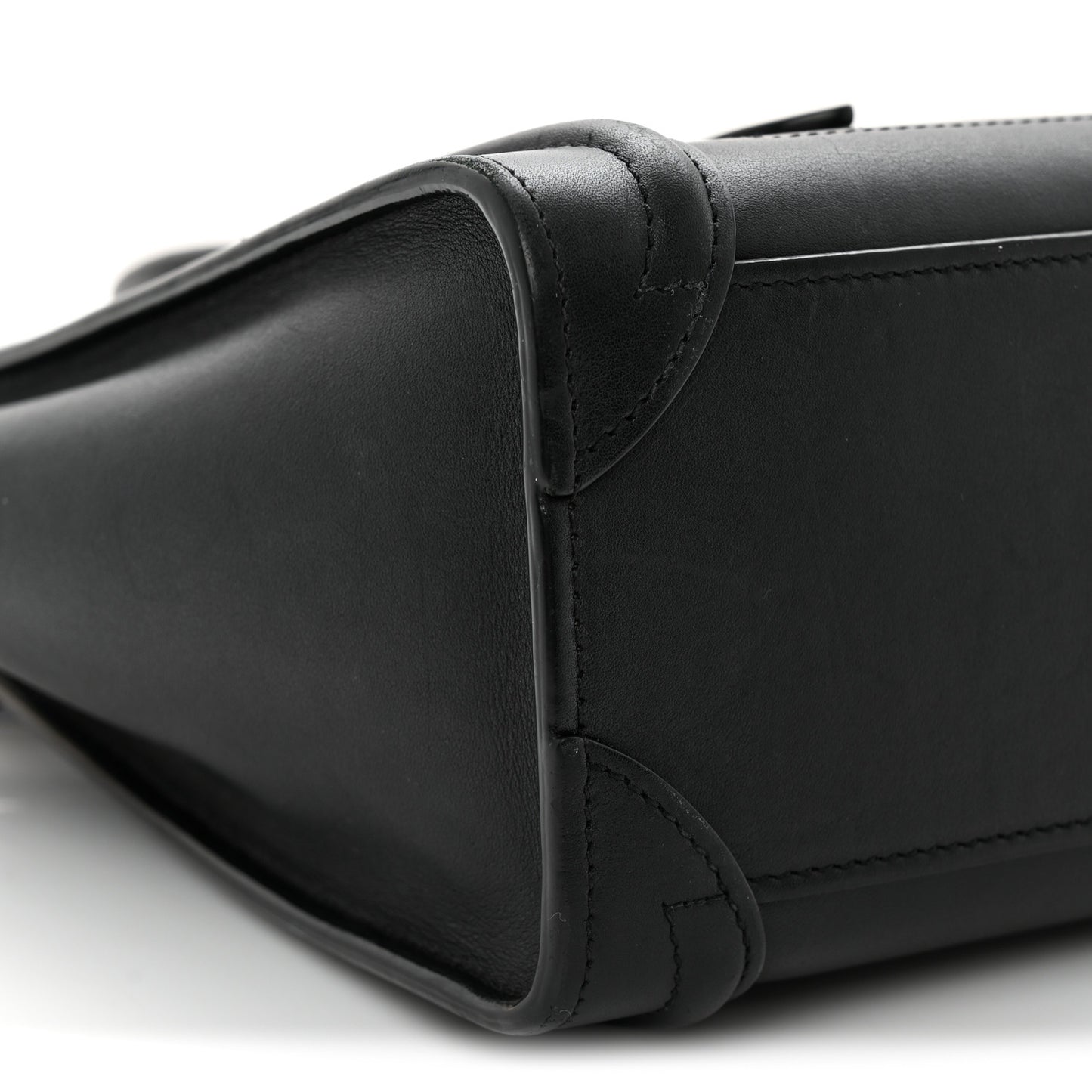 Smooth Calfskin Nano Luggage Black