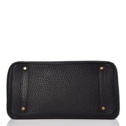 Hermes Fjord Birkin 35 Black 33 of 48