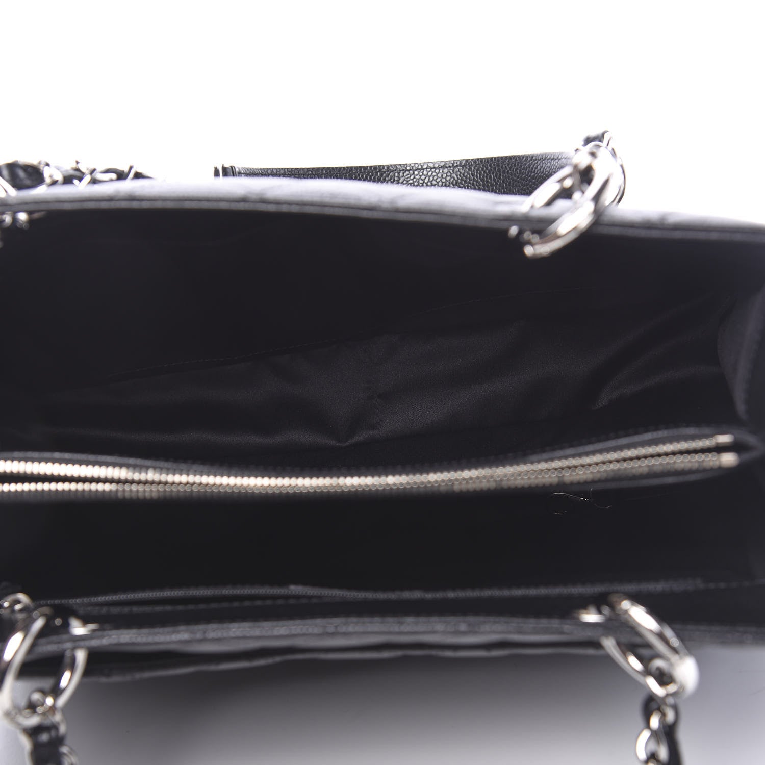Chanel Caviar Quilted Grand Shopping Tote GST Black 5 of 11