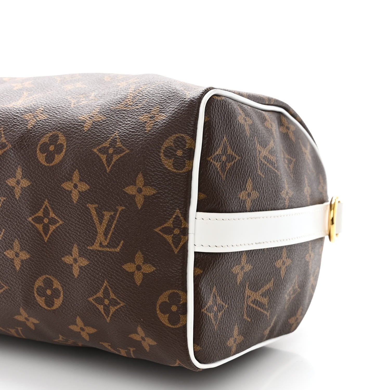 Louis Vuitton Monogram LV Match Speedy Bandouliere 25 White 8 of 10