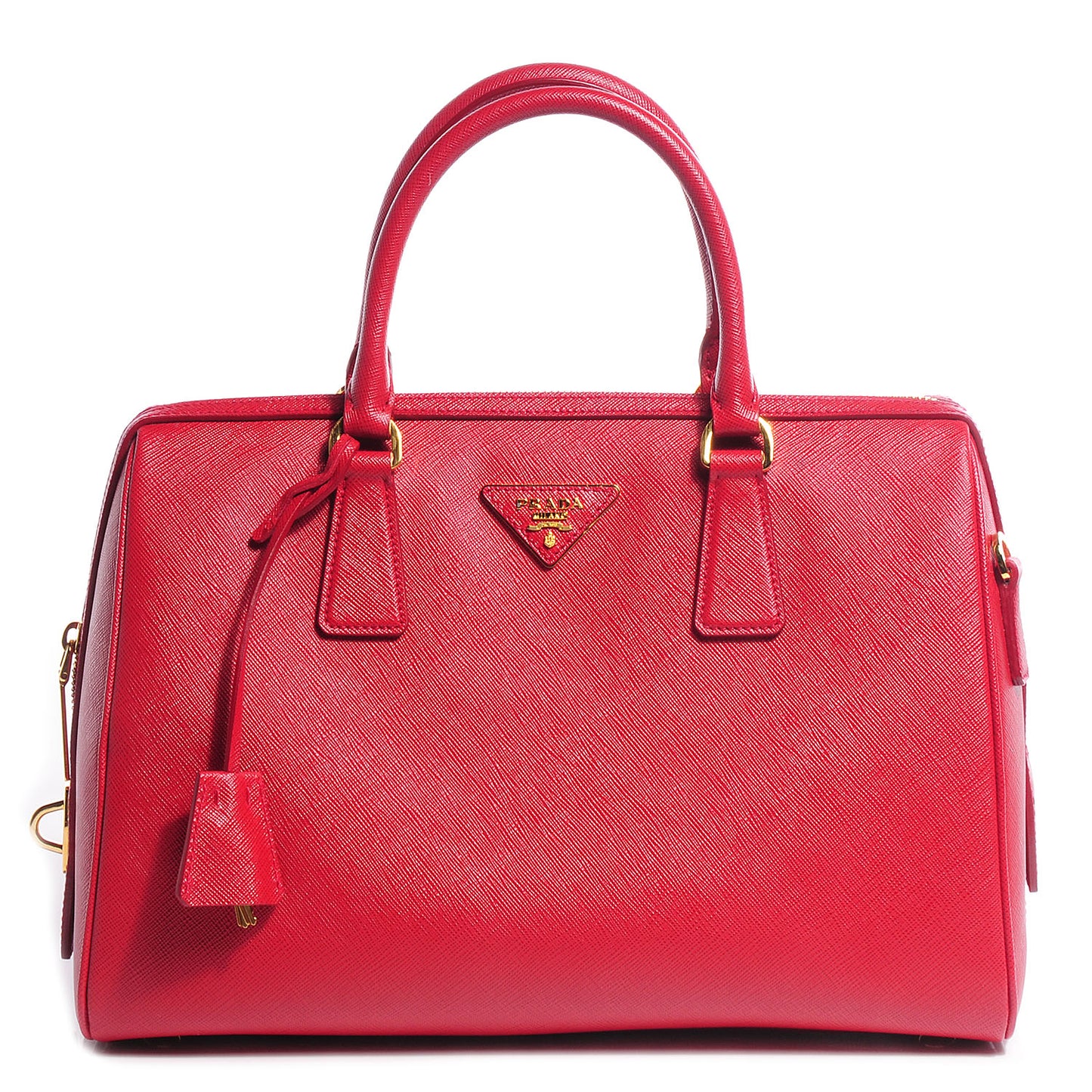Saffiano Lux Bowler Fuoco