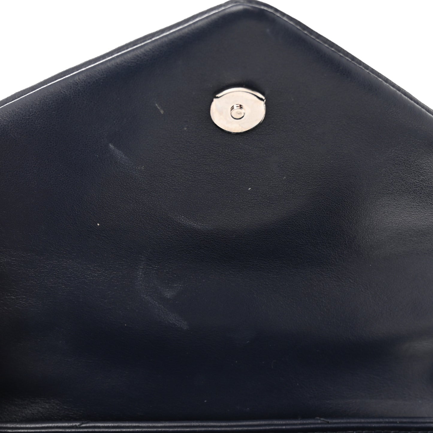 Calfskin Y Quilted Monogram Toy Loulou Satchel Navy