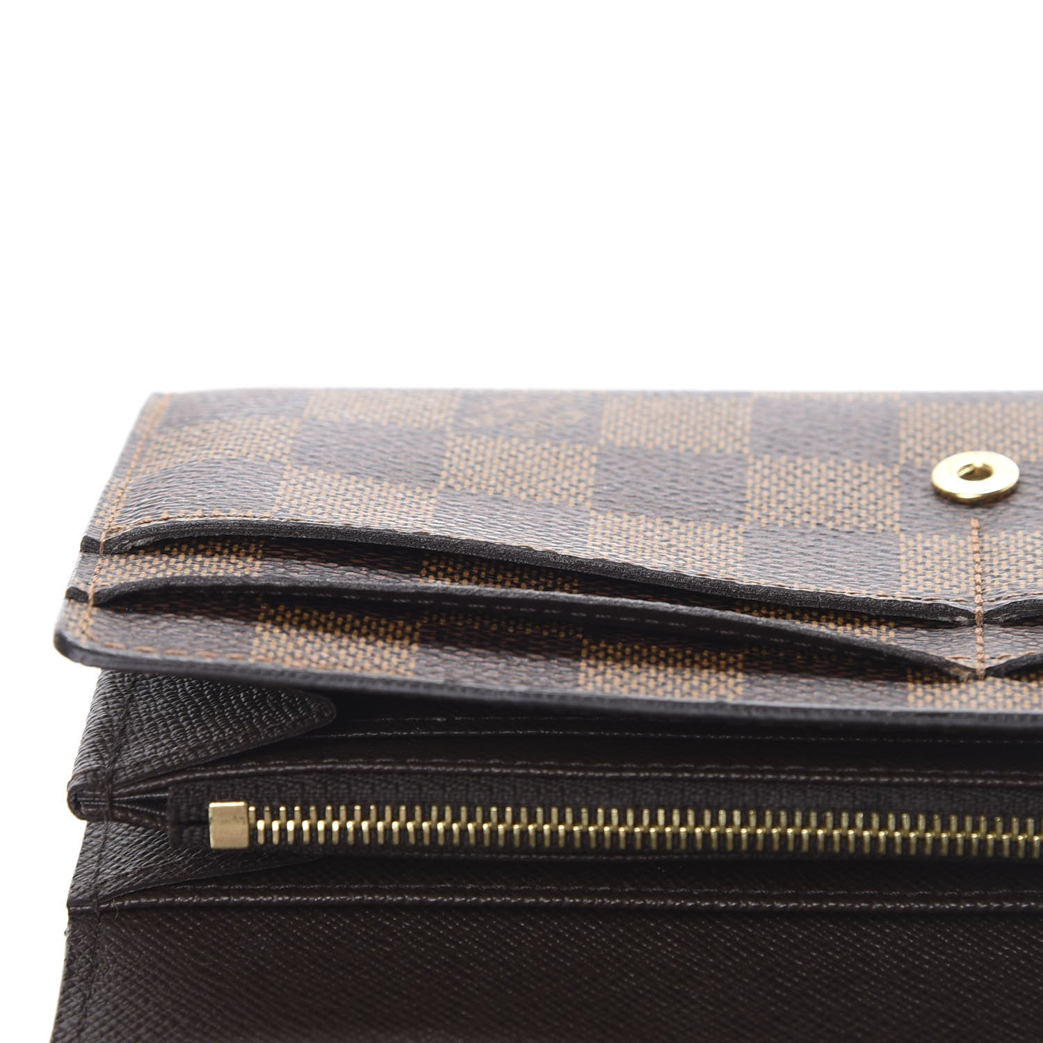 Louis Vuitton Damier Ebene Sarah Wallet NM 8 of 8