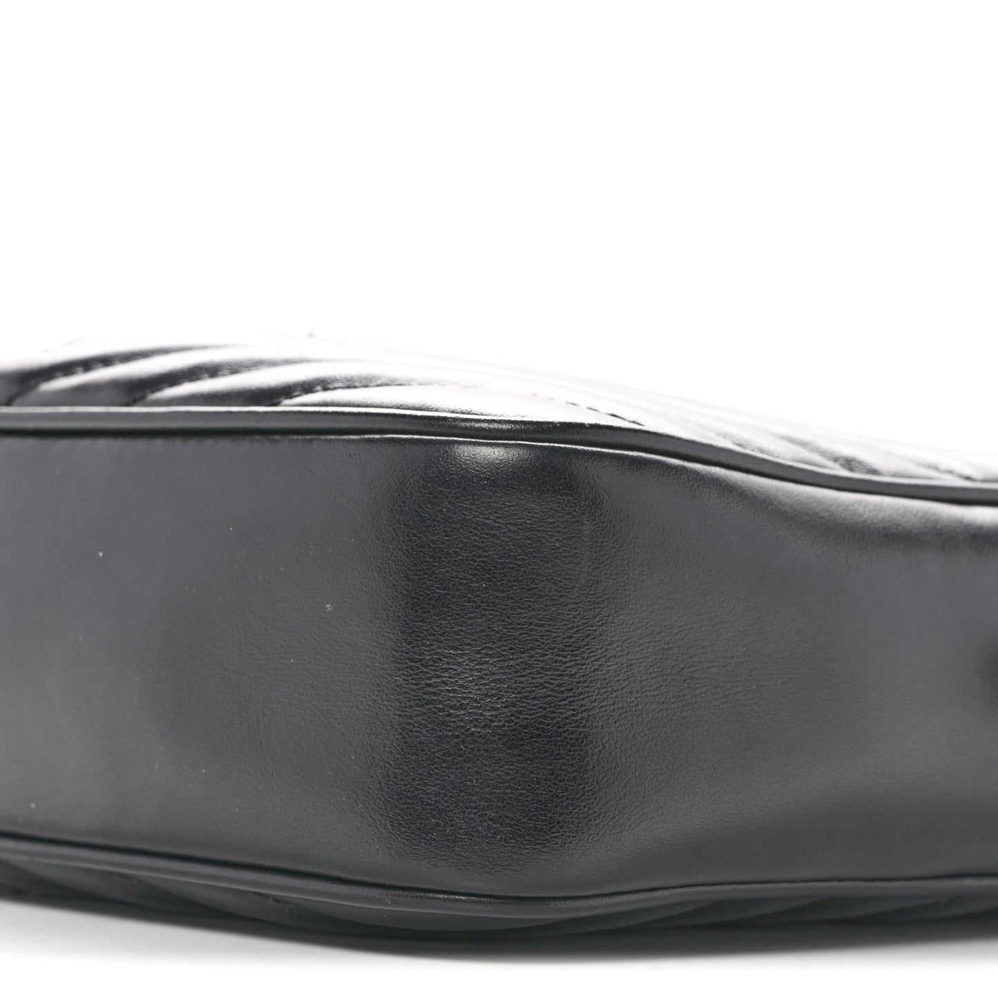 Calfskin Matelasse Monogram Monochrome Lou Camera Bag Black