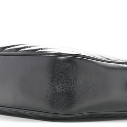 Saint Laurent Calfskin Matelasse Monogram Monochrome Lou Camera Bag Black 10 of 12