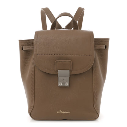 3.1 Phillip Lim Pebbled Calfskin Pashli Backpack Mushroom 1 of 12