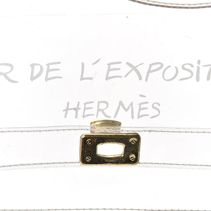 Hermes Vinyl Souvenir De L'Exposition Kelly Transparent 6 of 16