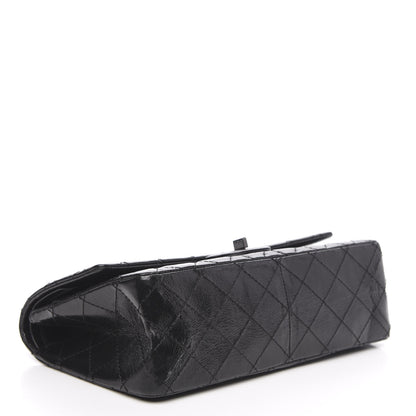 Chanel Glazed Calfskin Quilted 2.55 Reissue 226 Flap So Black 4 of 12