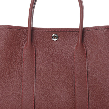 Hermes Vache Country Garden Party 30 TPM Rouge H 8 of 11