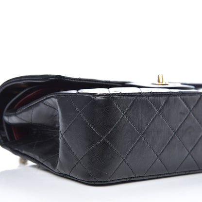 Chanel Lambskin Quilted Small Double Flap Black 9 of 11