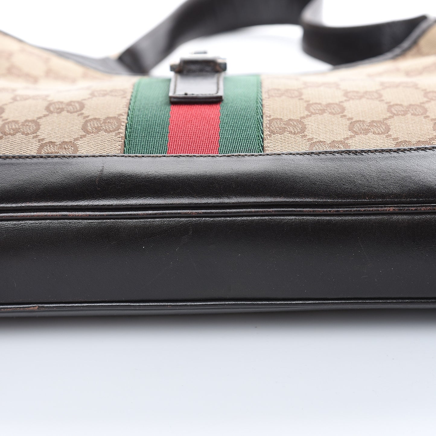 Monogram Web Jackie O Hobo Dark Brown