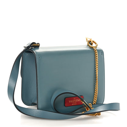 Valentino Garavani Calfskin Large VSling Shoulder Bag Saddle Amadeus 2 of 7