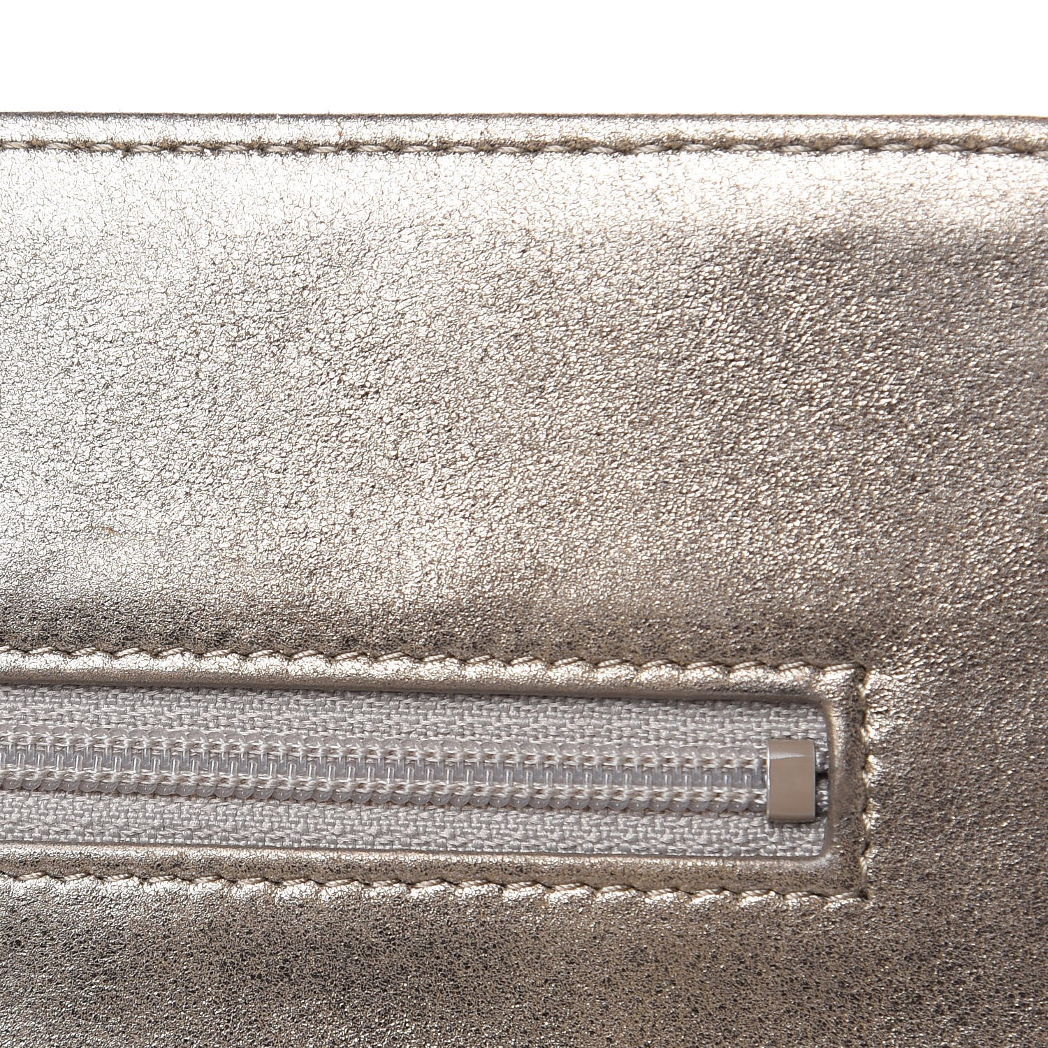 Chanel Metallic Calfskin Quilted Boy Wallet On Chain WOC Gold 18 of 18