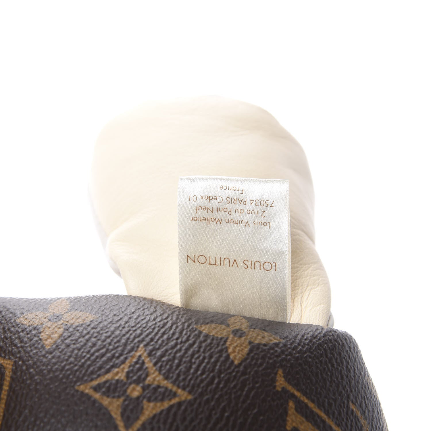 Louis Vuitton Calfskin Monogram Doudou Oscar Dog Beige 6 of 8