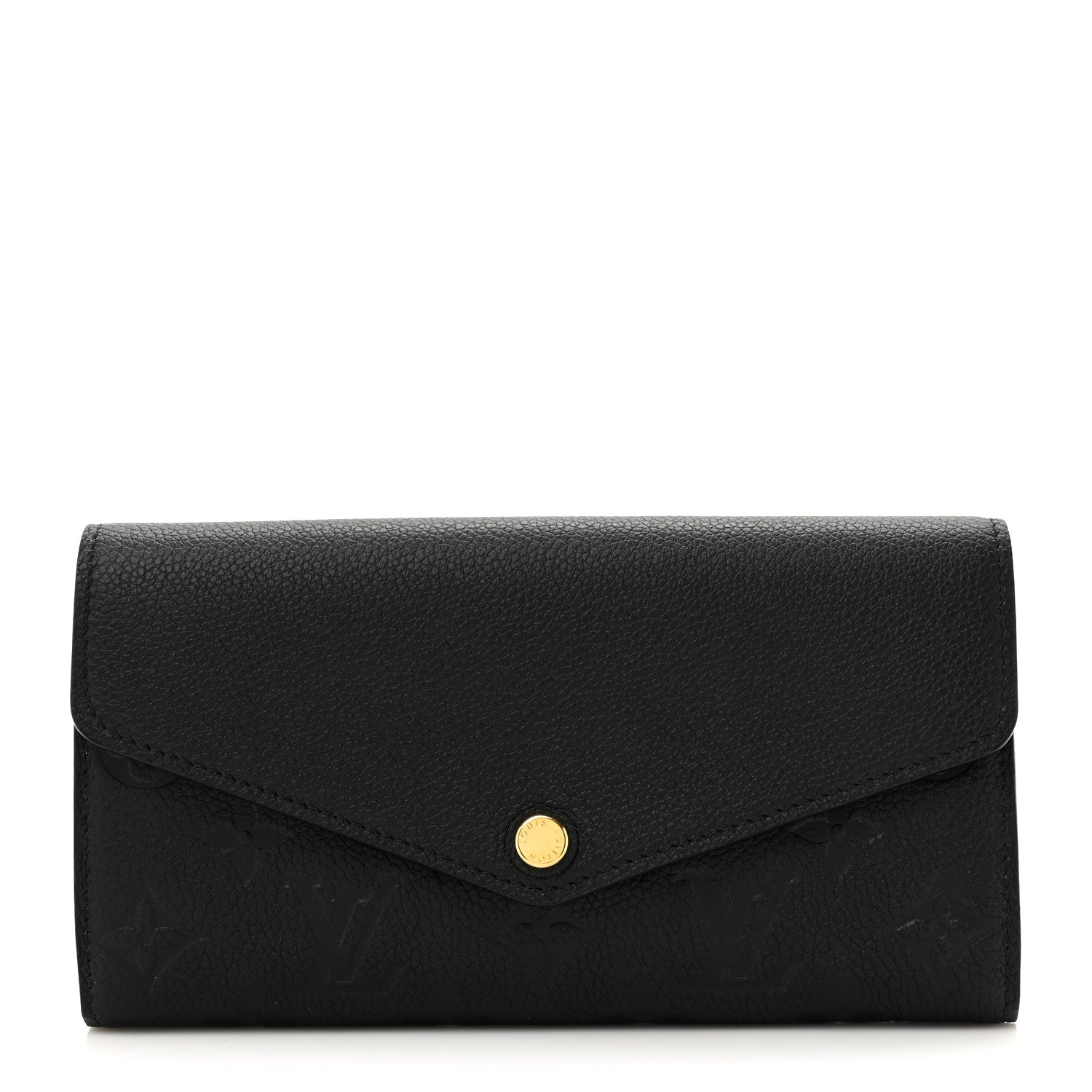 Louis Vuitton Empreinte Sarah Wallet NM Black 1 of 8