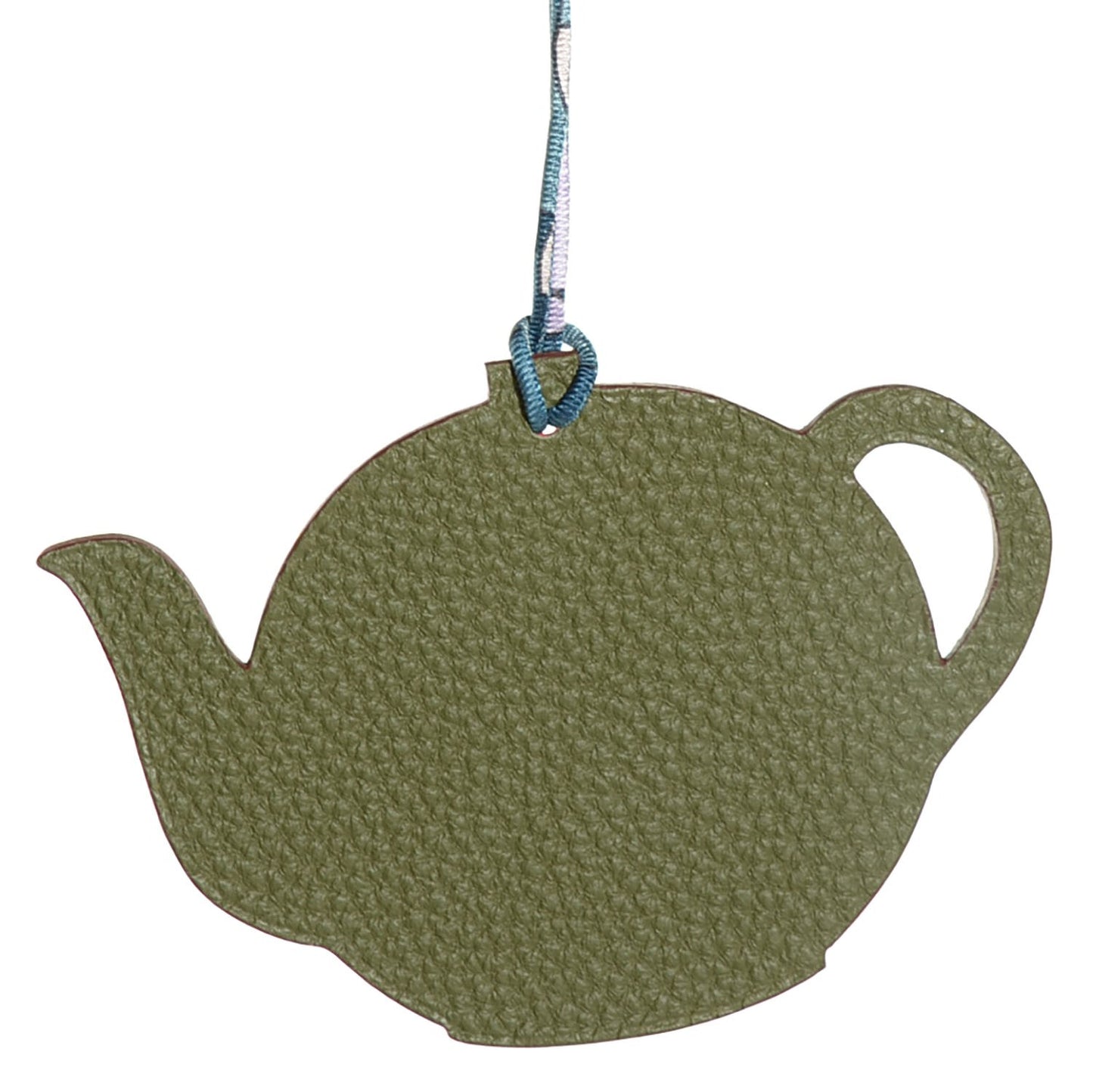 Togo Epsom Petit H Teapot Bag Charm PM Vert Canopee