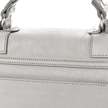 Proenza Schouler Lambskin Tiny PS1 Satchel Fog 10 of 11
