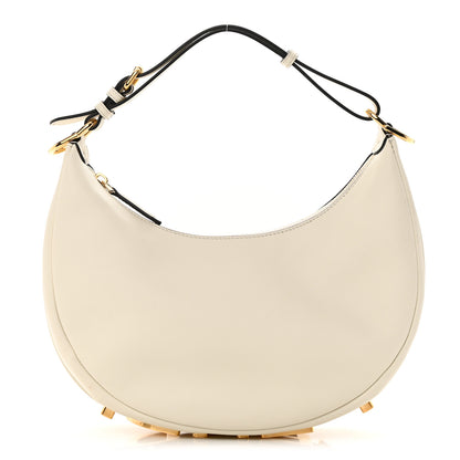 Fendi Vitello Grace Matte Small Fendigraphy Hobo Bag Nuvola 1 of 13