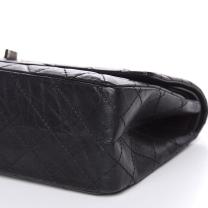 Chanel Aged Calfskin Quilted 2.55 Reissue 226 Flap Black 11 of 12