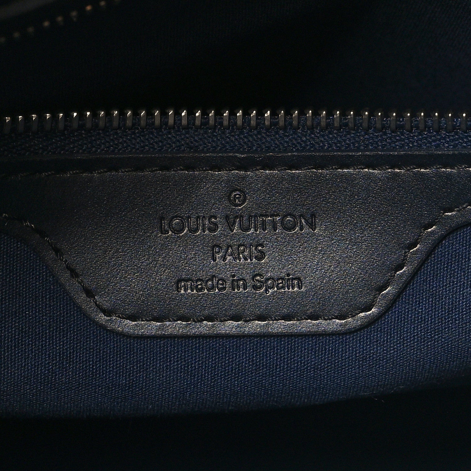 Louis Vuitton Mat Monogram Stockton Blue 6 of 10