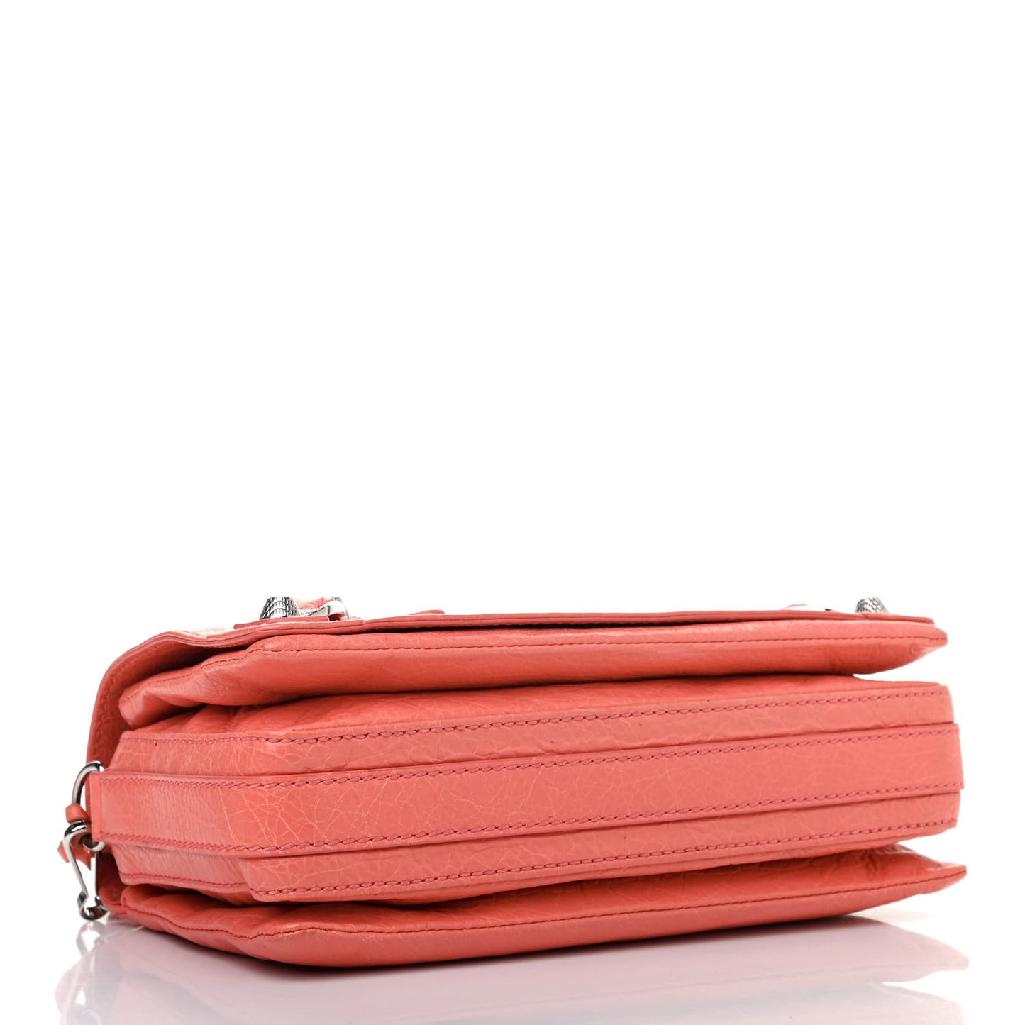 Agneau Classic Hardware Tool Kit Crossbody Rose Azalee