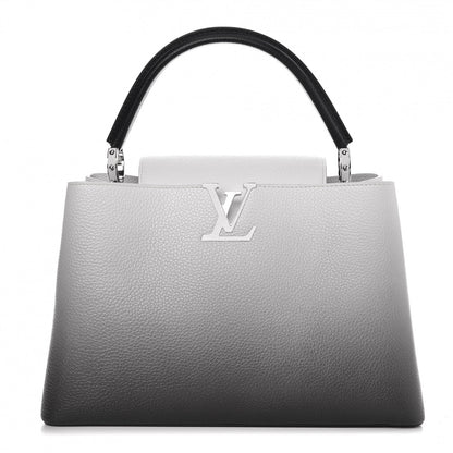 Louis Vuitton Taurillon Capucines MM Cloudy Black 1 of 6