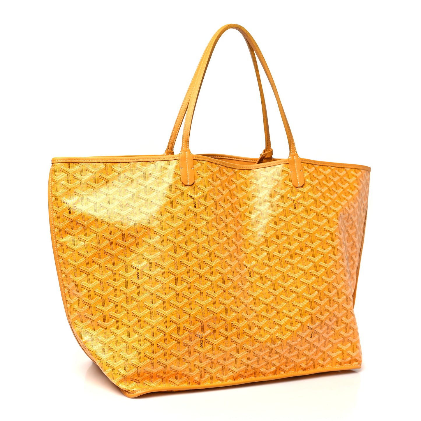 Goyardine Reversible Anjou GM Yellow