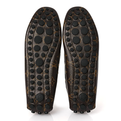Louis Vuitton Patent Reverse Monogram Gloria Loafers 39 7 of 10