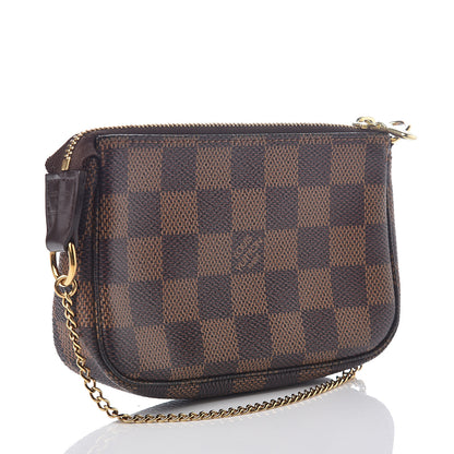 Louis Vuitton Damier Ebene Mini Pochette Accessories 2 of 5