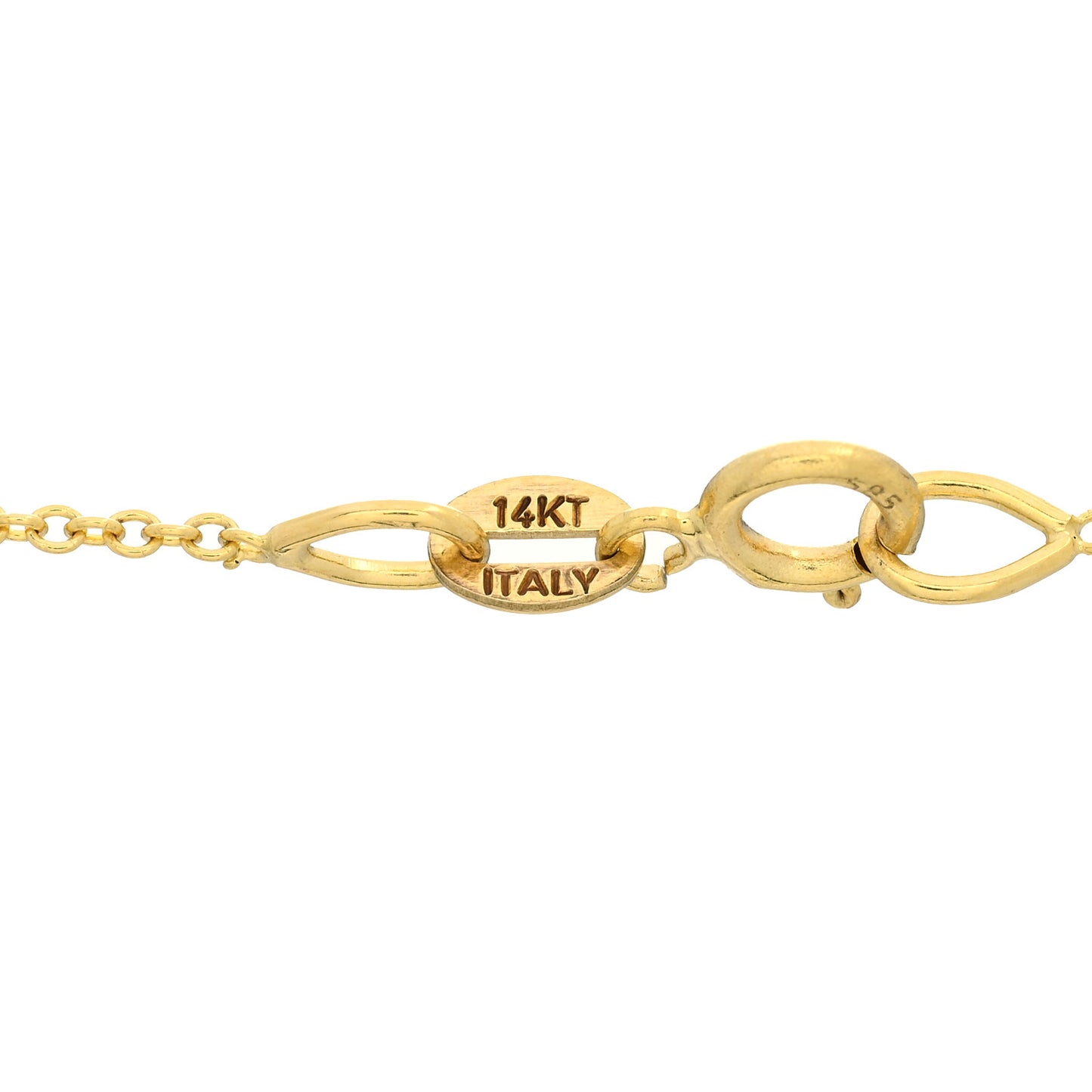 18K Yellow Gold Large Clover Pendant Necklace