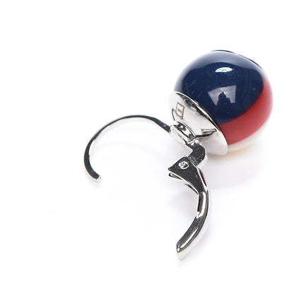 Gucci Resin Web Earrings Red Blue White 5 of 5