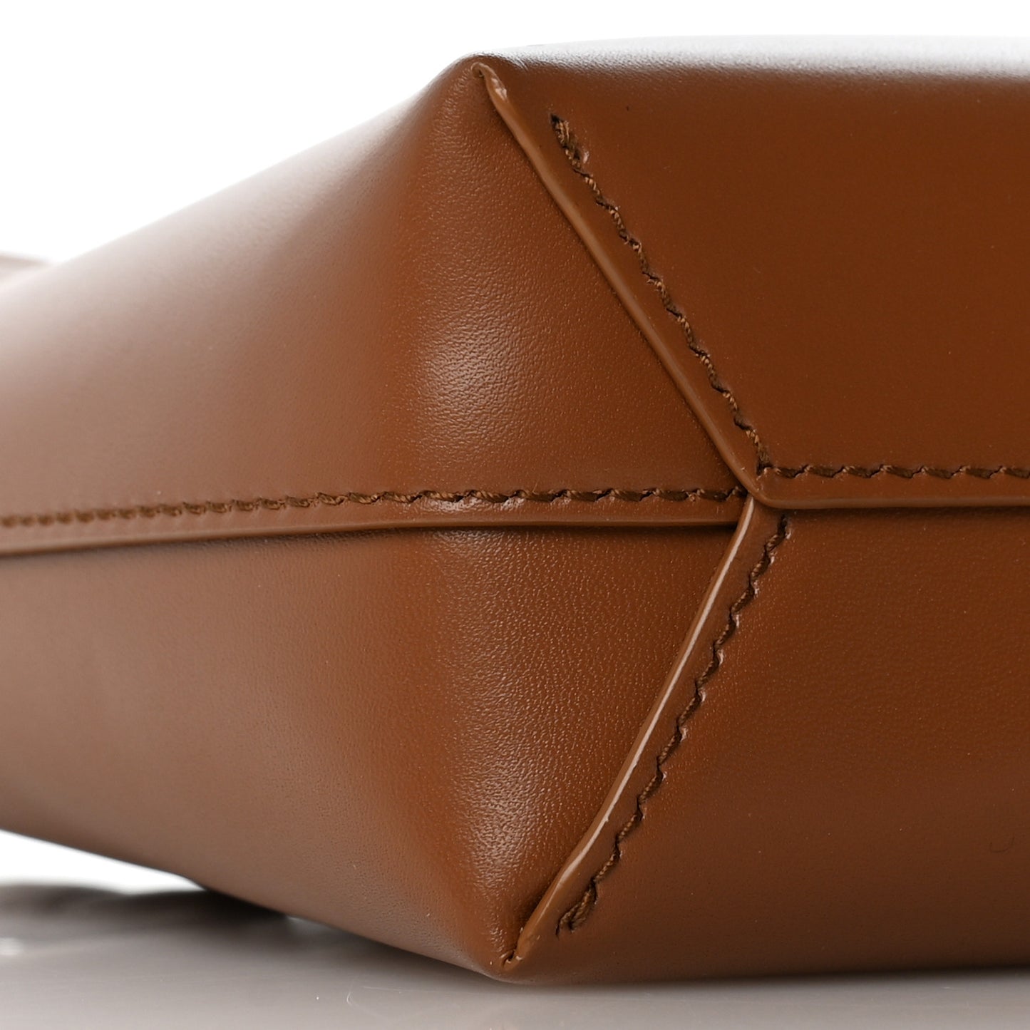Box Lambskin Mini Toy Shopping Tote Fox