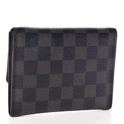 Louis Vuitton Damier Graphite Portefeuille Compact Modulable Wallet 3 of 15