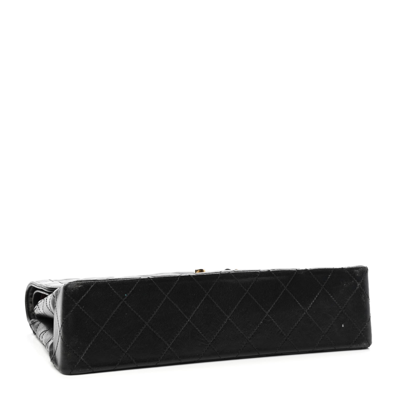 Chanel Lambskin Quilted Medium Double Flap Black 3 of 6