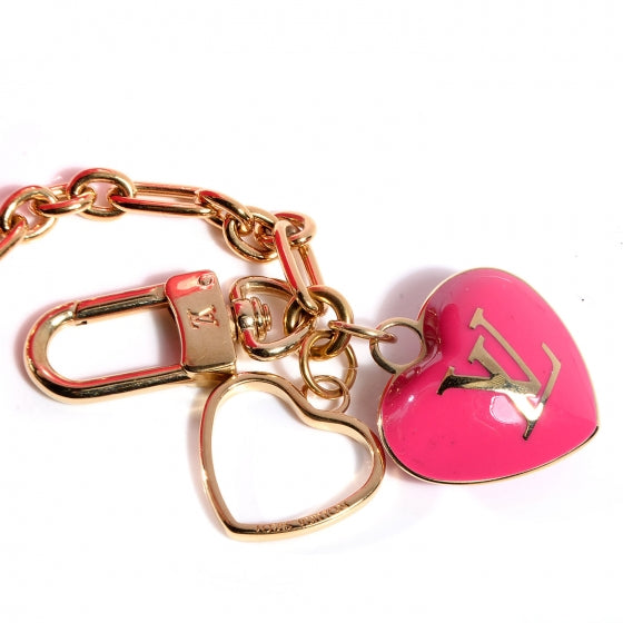 Vernis Heart Coin Purse Rose Pop