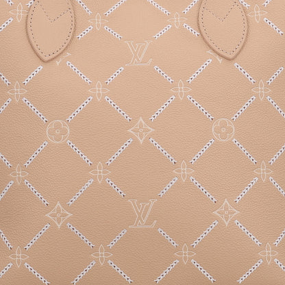 Louis Vuitton Empreinte Monogram Couture Neverfull MM Hazelnut 8 of 10