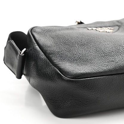 Prada Vitello Daino Crossbody Black 7 of 9