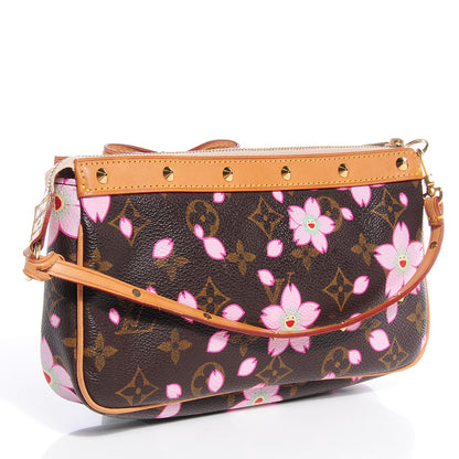Louis Vuitton Monogram Cherry Blossom Pochette Accessories Brown 3 of 7