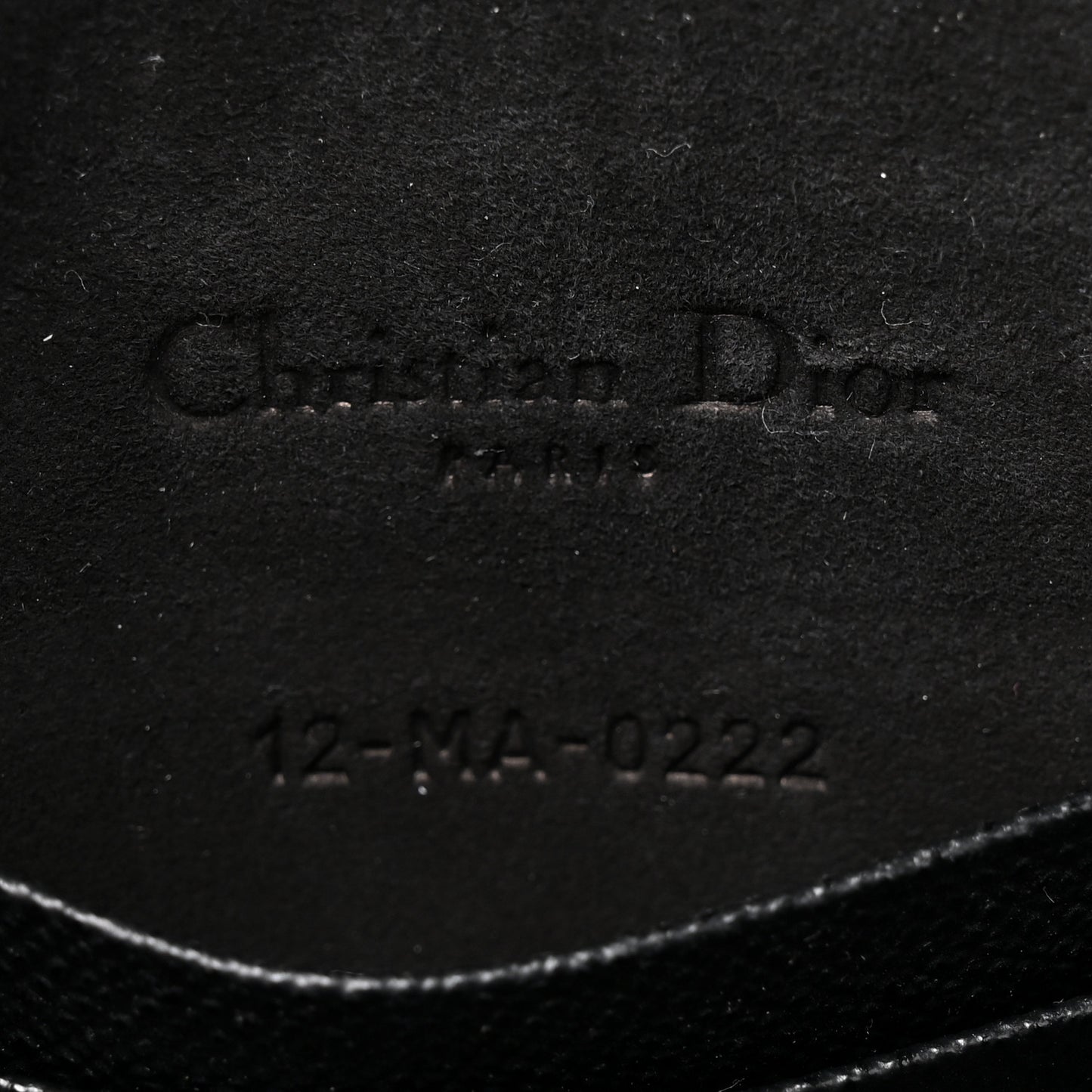 Grained Calfskin Saddle Belt Clutch Black