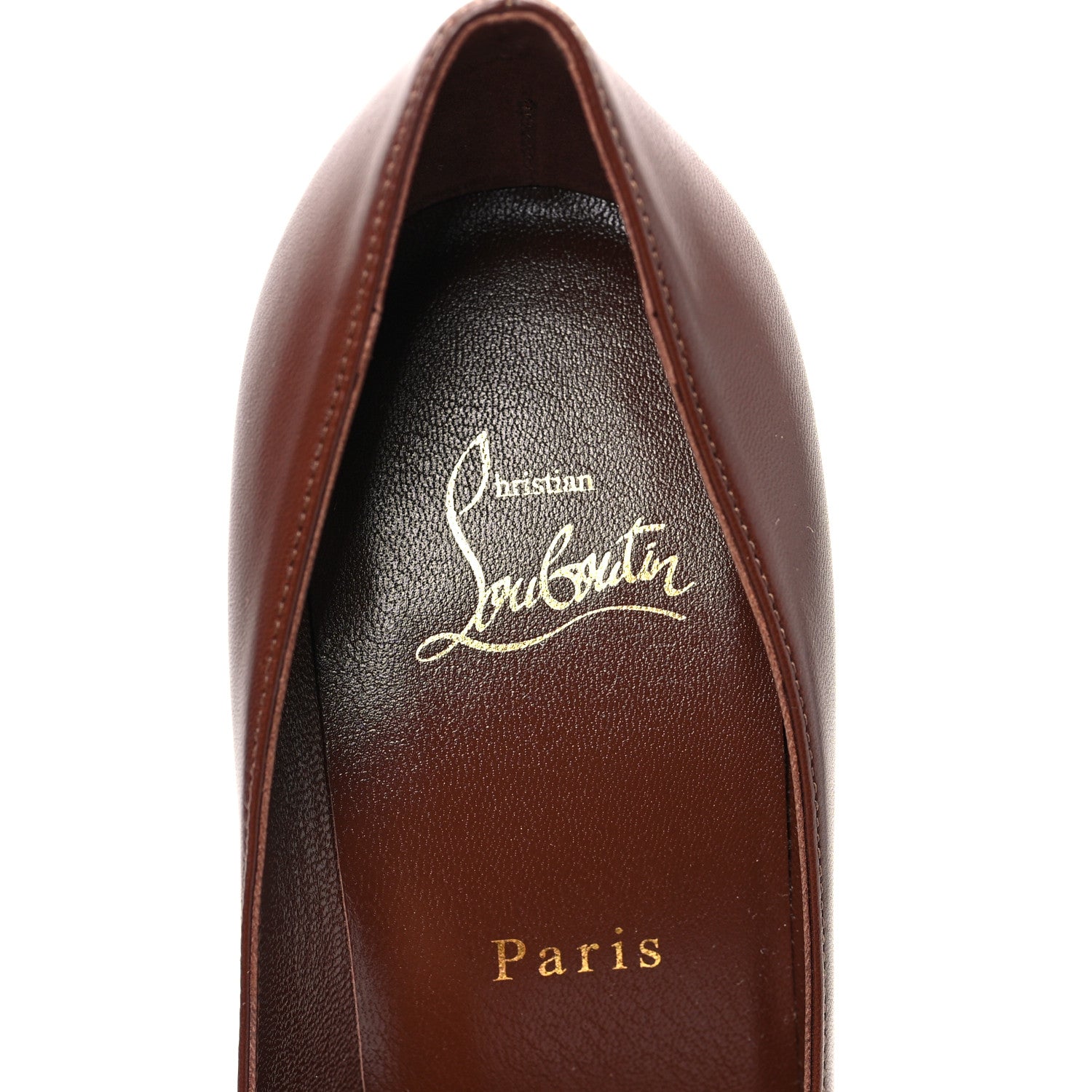 Christian Louboutin Nappa Kate 100 Pumps 38.5 Nude 7 7 of 8