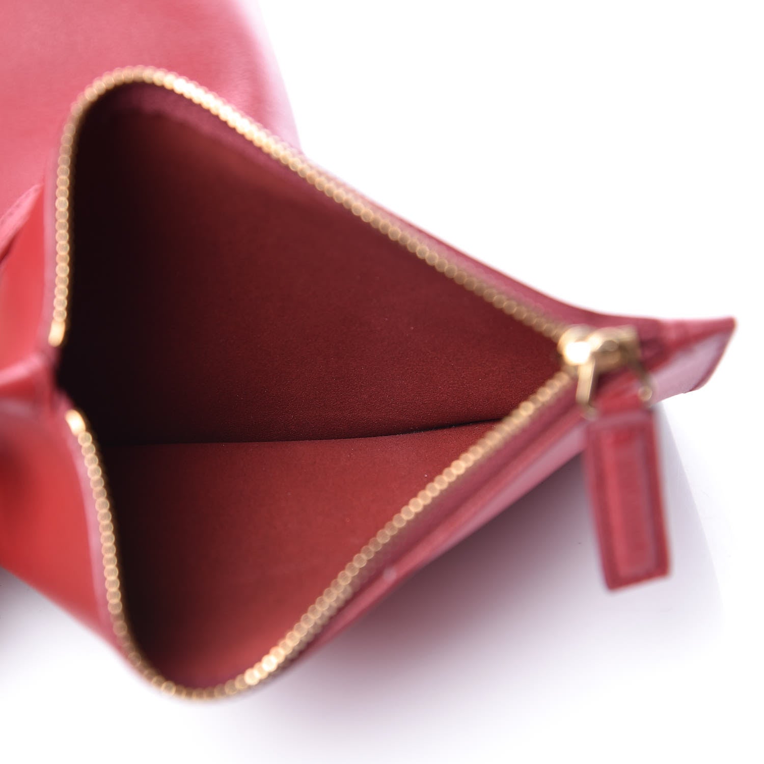 Saint Laurent Calfskin Large Shopping Tote Red 9 of 17