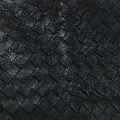 Bottega Veneta Nappa Maxi Intreccio The Pouch Oversized Clutch Black 10 of 10