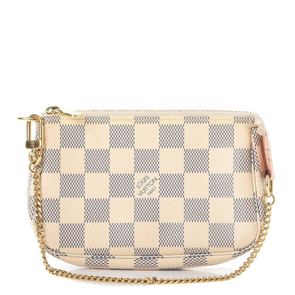 Louis Vuitton Damier Azur Mini Pochette Accessories 1 of 7