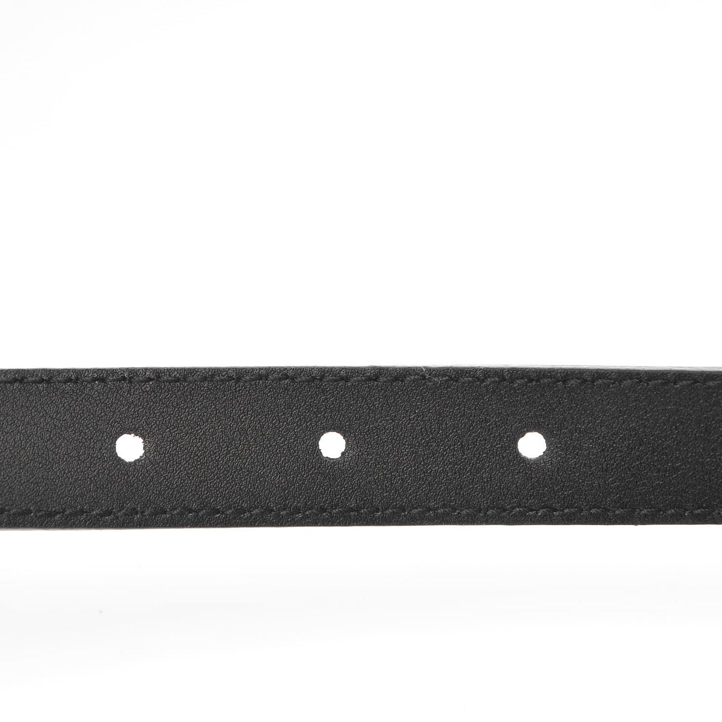 Calfskin Double G 20mm Belt 80 32 Black