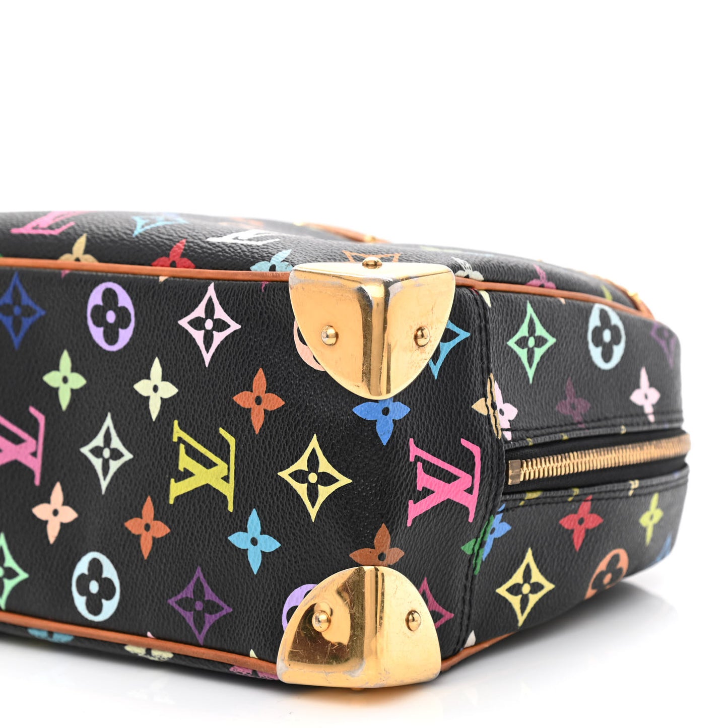 Monogram Multicolor Trouville Black