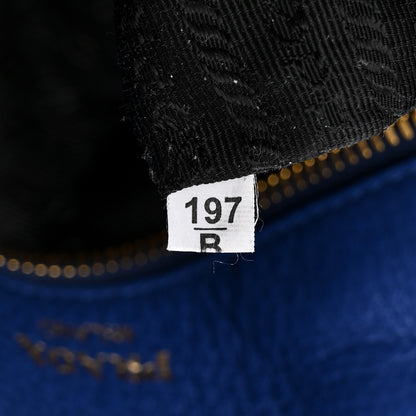 Prada Vitello Phenix Satchel Royal 10 of 10